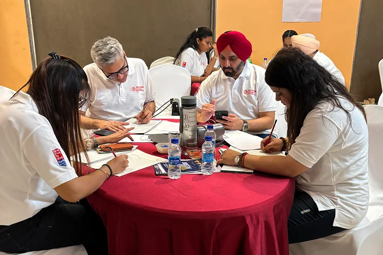 Interactive games at the event